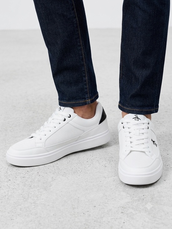 Original Penguin Other - Original Penguin Men’s White Low Top Sneakers Size 9